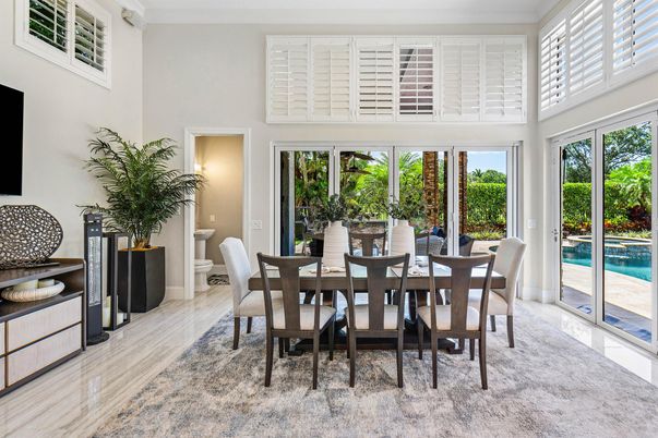 Dining room, Interior, Sun Room