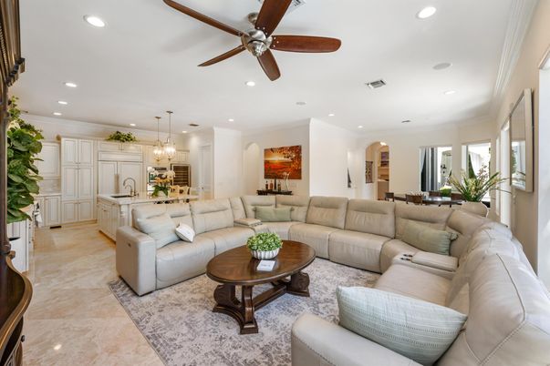 Dining room, Interior, Kitchen, Living room, Pendant Lights, Recessed Lighting