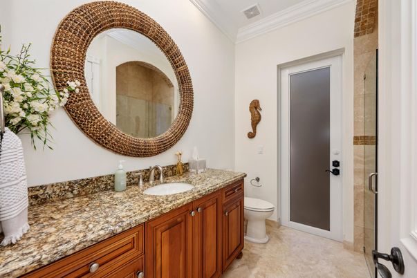 Bathroom, Glass Shower, Interior