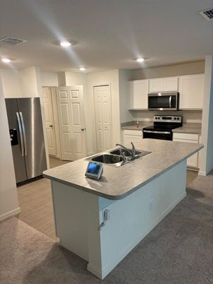 Interior, Kitchen, Recessed Lighting, Stainless Steel Appliances