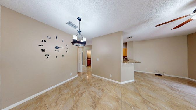 Empty room, Interior, Pendant Lights