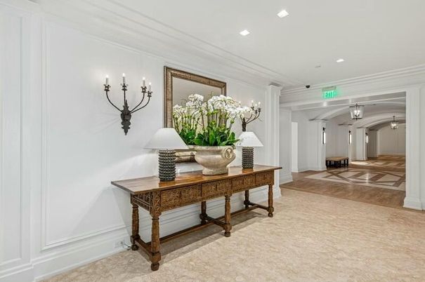 Chandelier, Interior, Recessed Lighting, Wood Texture Flooring
