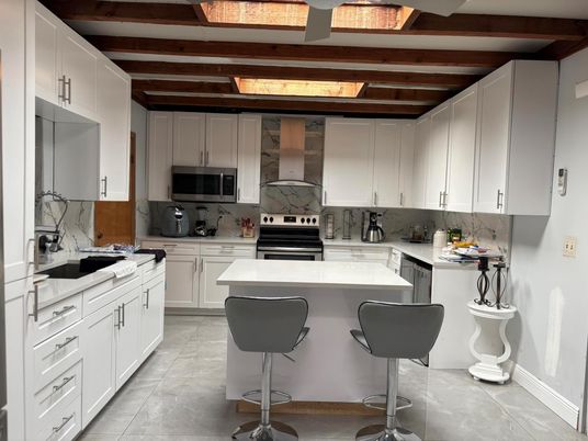 Interior, Kitchen, Wooden Beams
