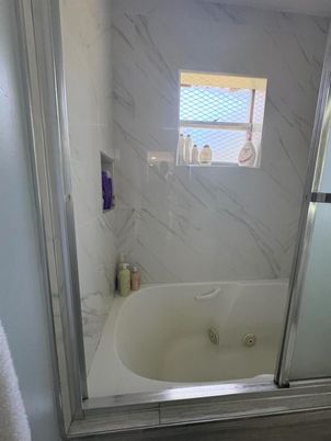 Bathroom, Interior, Marble Walls