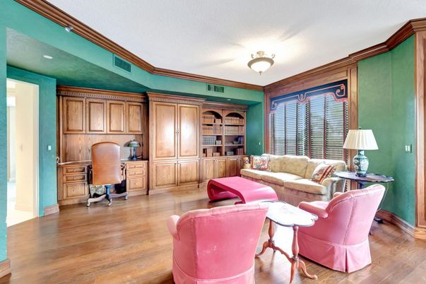 Home Office, Interior, Wood Texture Flooring