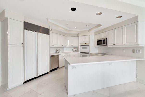 Interior, Kitchen, Recessed Lighting, Stainless Steel Appliances