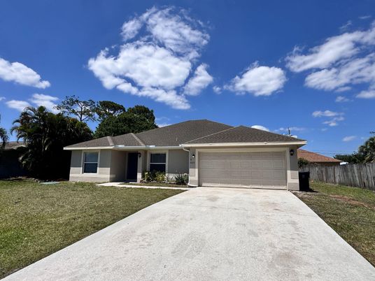 Attached, Backyard, Exterior, Facade, Ranch