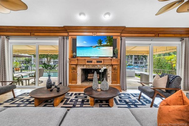 Fireplace, Interior, Living room, Sun Room