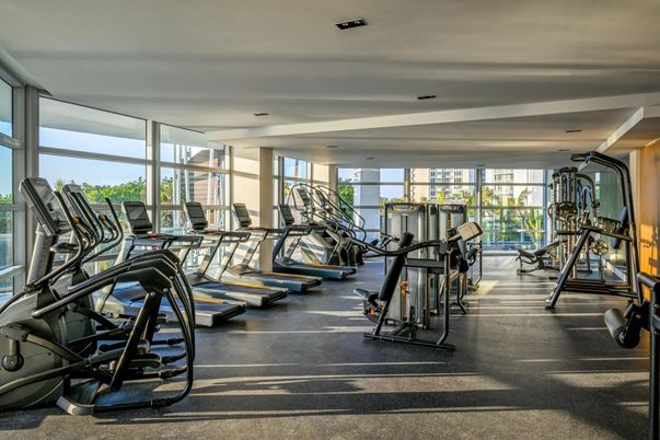 Fitness Equipment, Gym, Interior