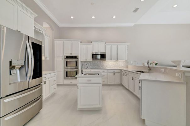 Interior, Kitchen, Recessed Lighting, Stainless Steel Appliances