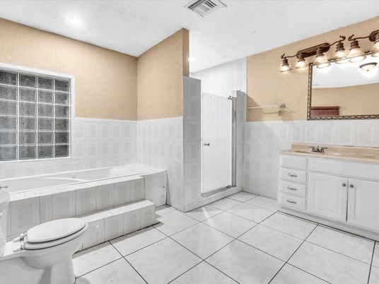 Bathroom, Interior, Recessed Lighting