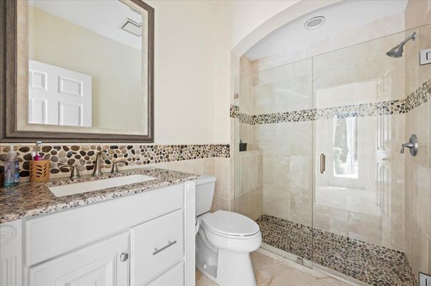 Bathroom, Glass Shower, Interior