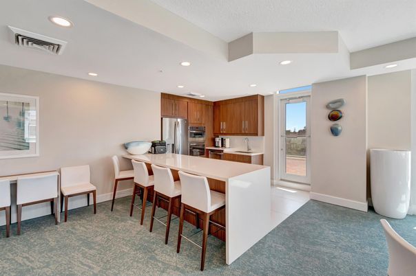 Dining room, Interior, Kitchen, Recessed Lighting, Stainless Steel Appliances