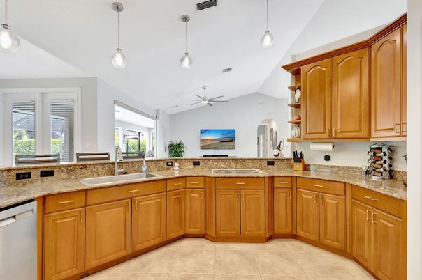 Interior, Kitchen, Pendant Lights