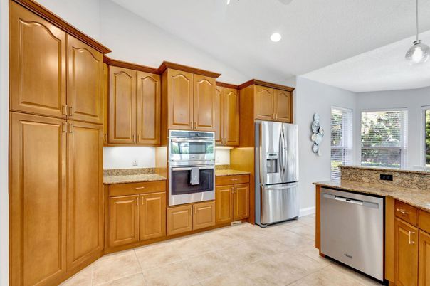 Interior, Kitchen, Recessed Lighting, Stainless Steel Appliances