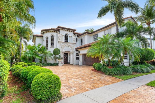 Attached, Backyard, Exterior, Facade, Mediterranean