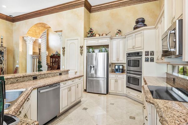Interior, Kitchen, Recessed Lighting, Stainless Steel Appliances