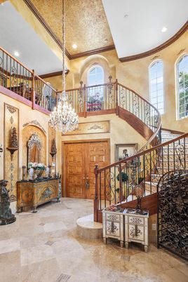 Chandelier, Interior, Recessed Lighting