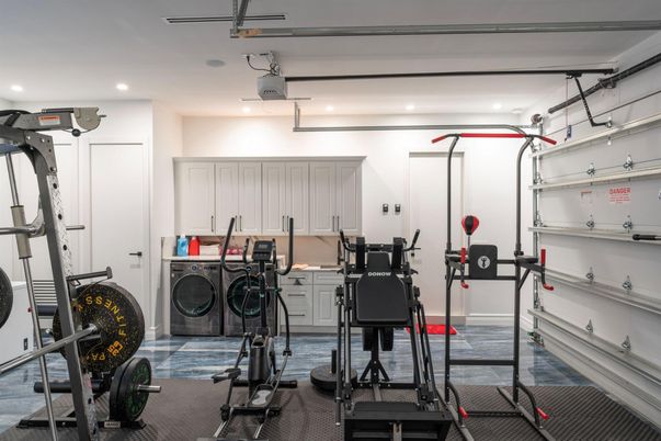 Fitness Equipment, Interior, Recessed Lighting