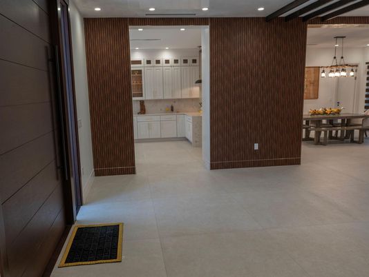 Dining room, Interior, Kitchen, Pendant Lights, Recessed Lighting