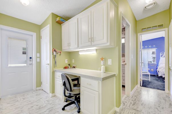 Home Office, Interior, Marble