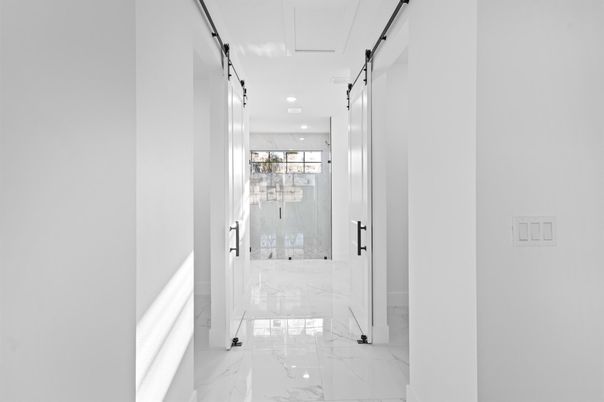 Interior, Marble, Recessed Lighting