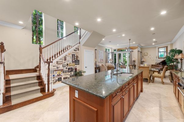 Dining room, Interior, Recessed Lighting