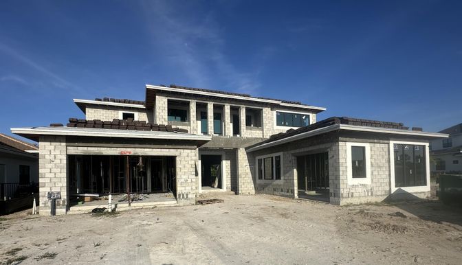 Backyard, Exterior, Facade, Modern