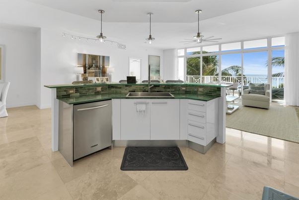 Interior, Kitchen, Pendant Lights, Water