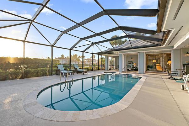 Glass Ceilings, Interior, Pool, Sun Room