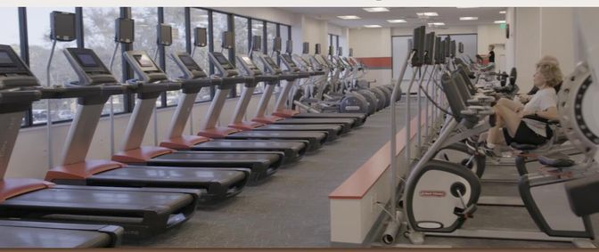 Fitness Equipment, Gym, Interior, Recessed Lighting
