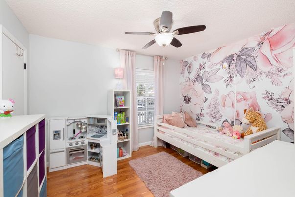 Bedroom, Home Office, Interior, Wood Texture Flooring