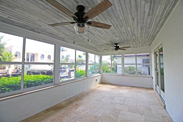 Empty room, Interior, Sun Room