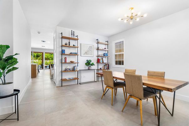 Dining room, Interior, Pendant Lights, Recessed Lighting
