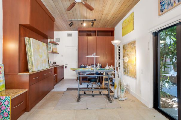 Interior, Kitchen, Wooden Ceilings