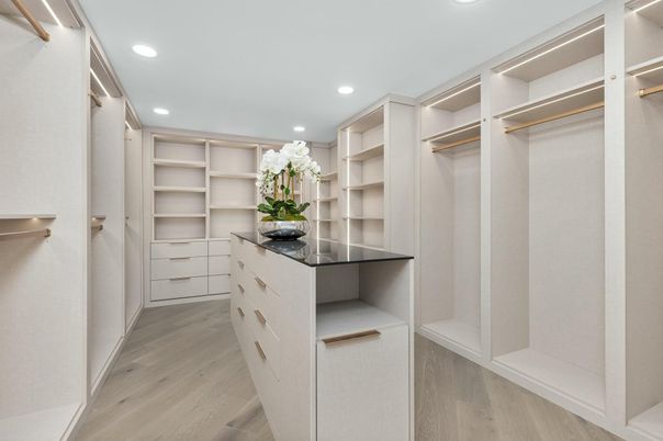 Interior, Recessed Lighting, Walk-in Closets, Wood Texture Flooring