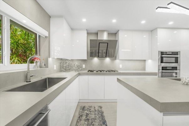 Interior, Kitchen, Recessed Lighting, Stainless Steel Appliances