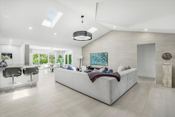 Dining room, Interior, Kitchen, Living room, Pendant Lights, Recessed Lighting