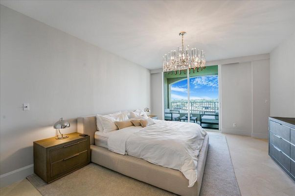 Bedroom, Chandelier, Interior