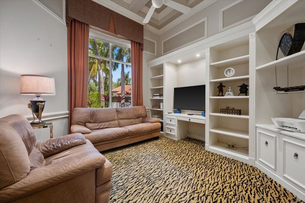 Home Office, Interior, Living room, Recessed Lighting