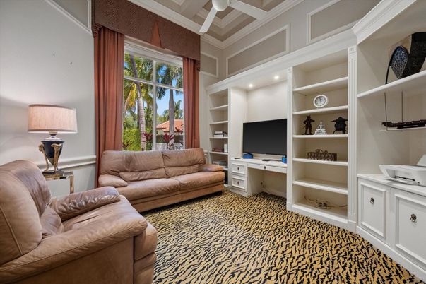 Home Office, Interior, Living room, Recessed Lighting