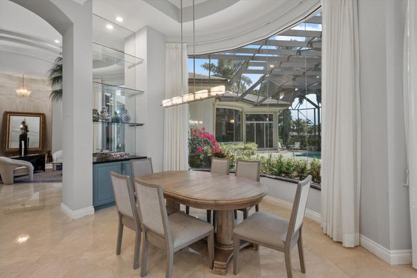 Dining room, Glass Ceilings, Interior, Pendant Lights, Recessed Lighting, Sun Room