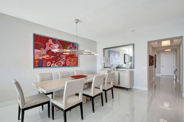 Dining room, Interior, Pendant Lights