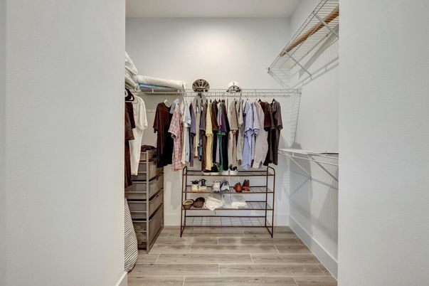 Interior, Walk-in Closets, Wood Texture Flooring