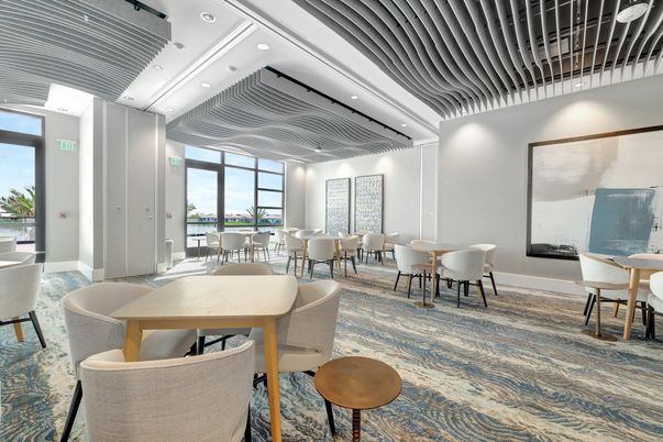 Dining room, Interior, Recessed Lighting