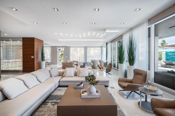 Dining room, Interior, Living room, Recessed Lighting