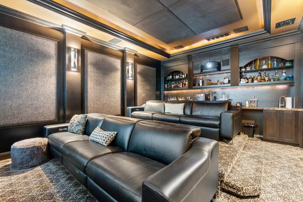 Interior, Recessed Lighting, Theatre Room