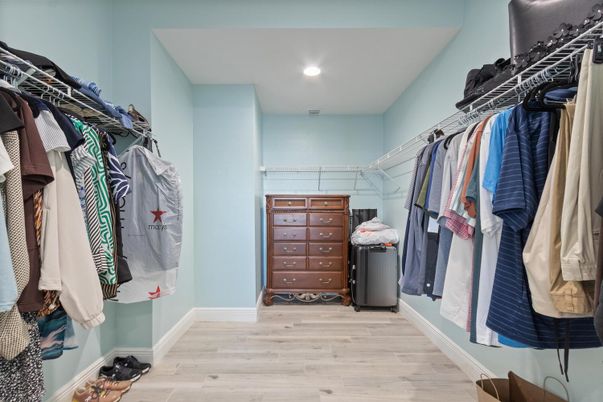 Interior, Recessed Lighting, Walk-in Closets, Wood Texture Flooring