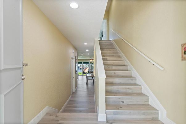 Interior, Recessed Lighting, Wood Texture Flooring