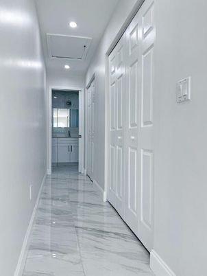 Interior, Marble, Recessed Lighting